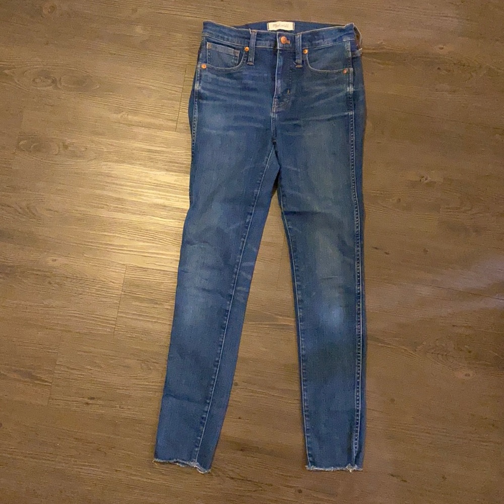 Madewell 9” High Rise Skinny Jeans